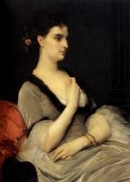 Alexandre Cabanel - Portrait of Countess E A Vorontsova Dashkova